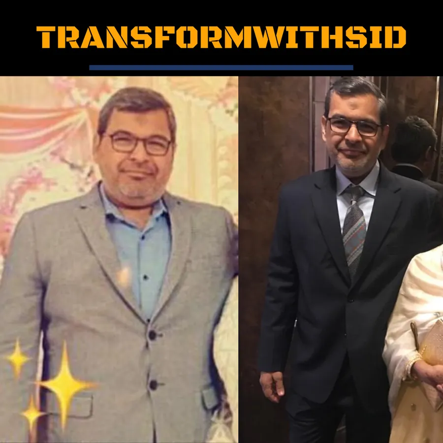 Ahad, before and after coaching