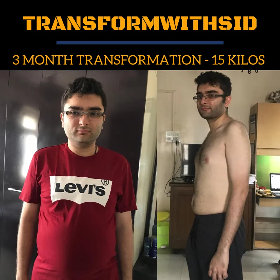 Rishi, before and after coaching