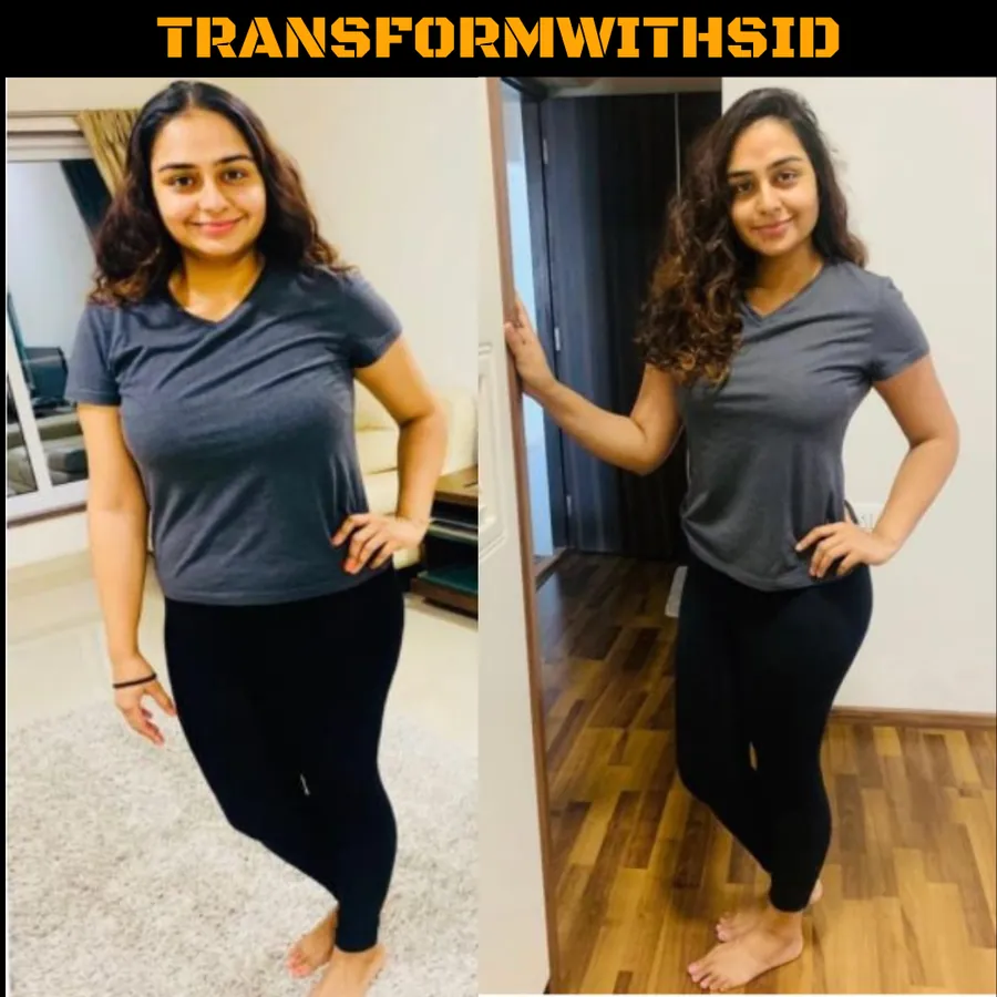 Tejaswi, before and after coaching